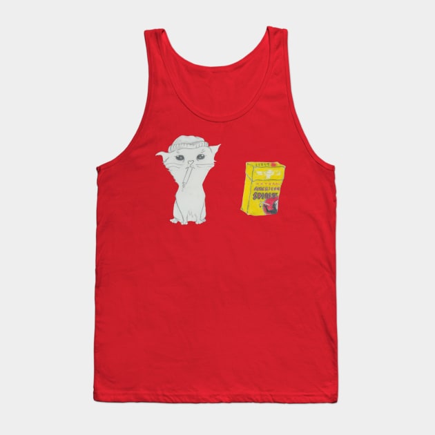 The Cig Cats - Snapple Tank Top by cig cats